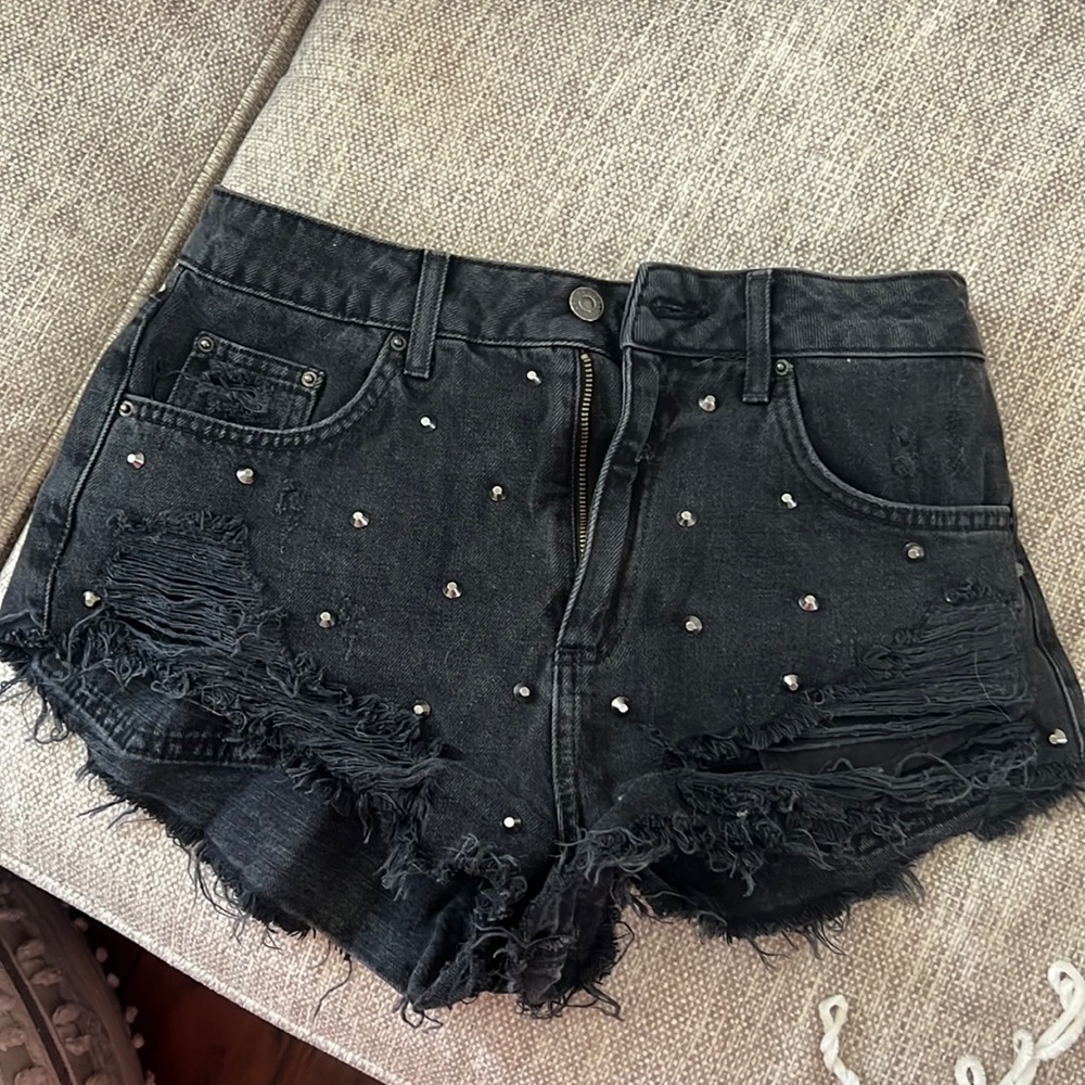 TopShop Studded Shorts